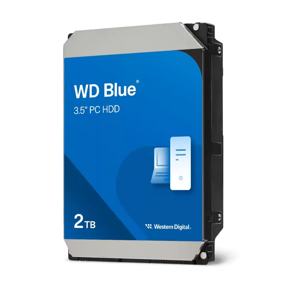 Disco rigido WD Blue 2TB, 7200rpm 64MB, SATA3 - WD20EARZ