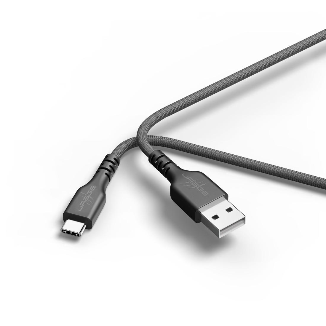 HAMA uRage Кабель USB uFlex, USB-A - USB-C, 2.20 m, черный