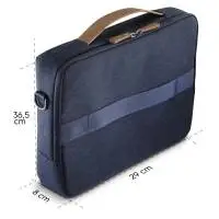 HAMA Чанта за лаптоп "Casual", от 34 до 36 cm (13.3" - 14.1"), Син