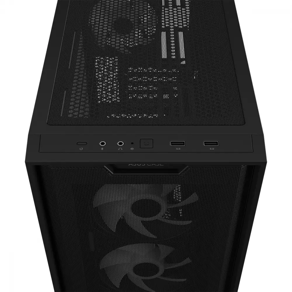 Корпус ASUS A21 PLUS TG Black - 90DC00H0-B19000