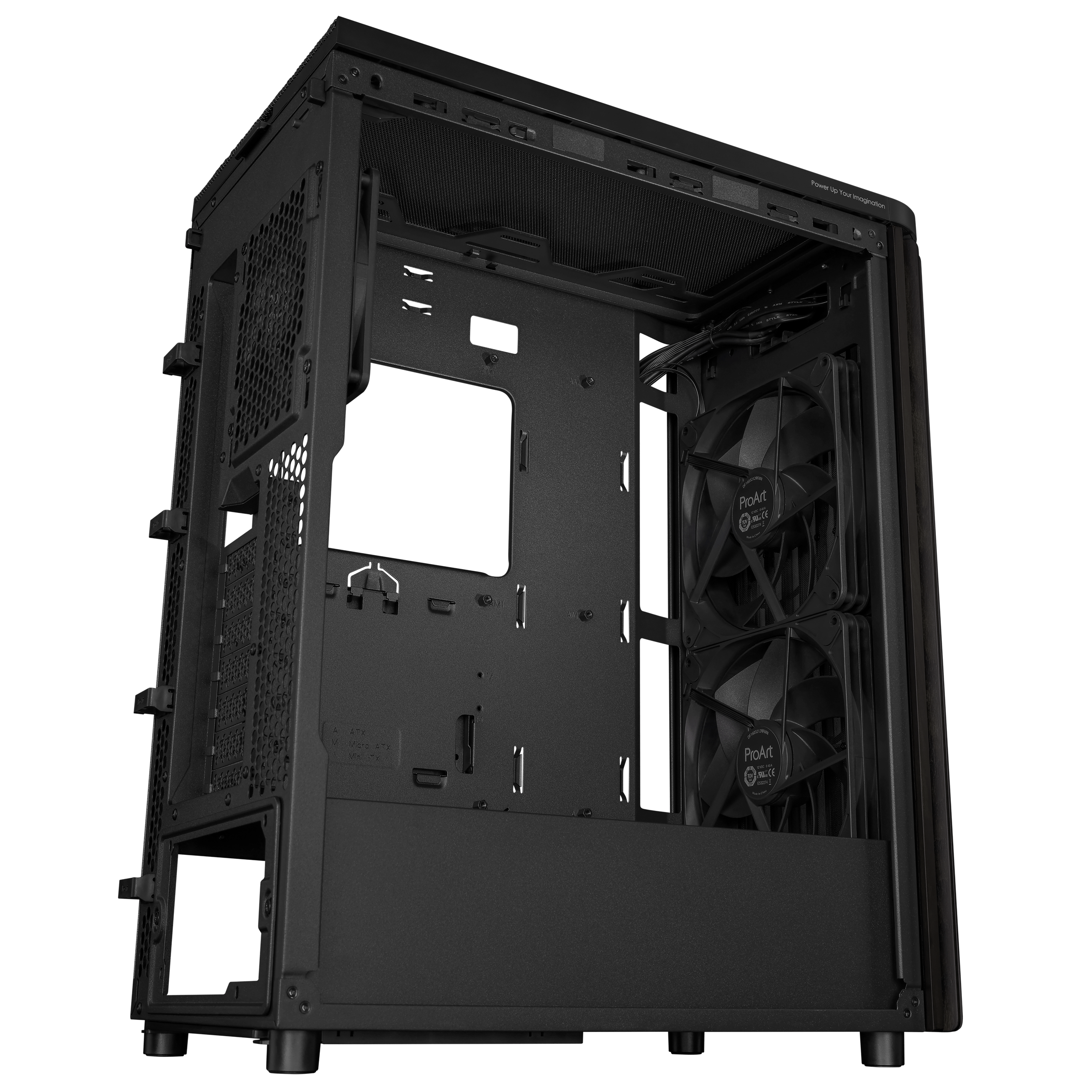 Кутия ASUS ProArt PA401 Wood Edition - Metal Panel