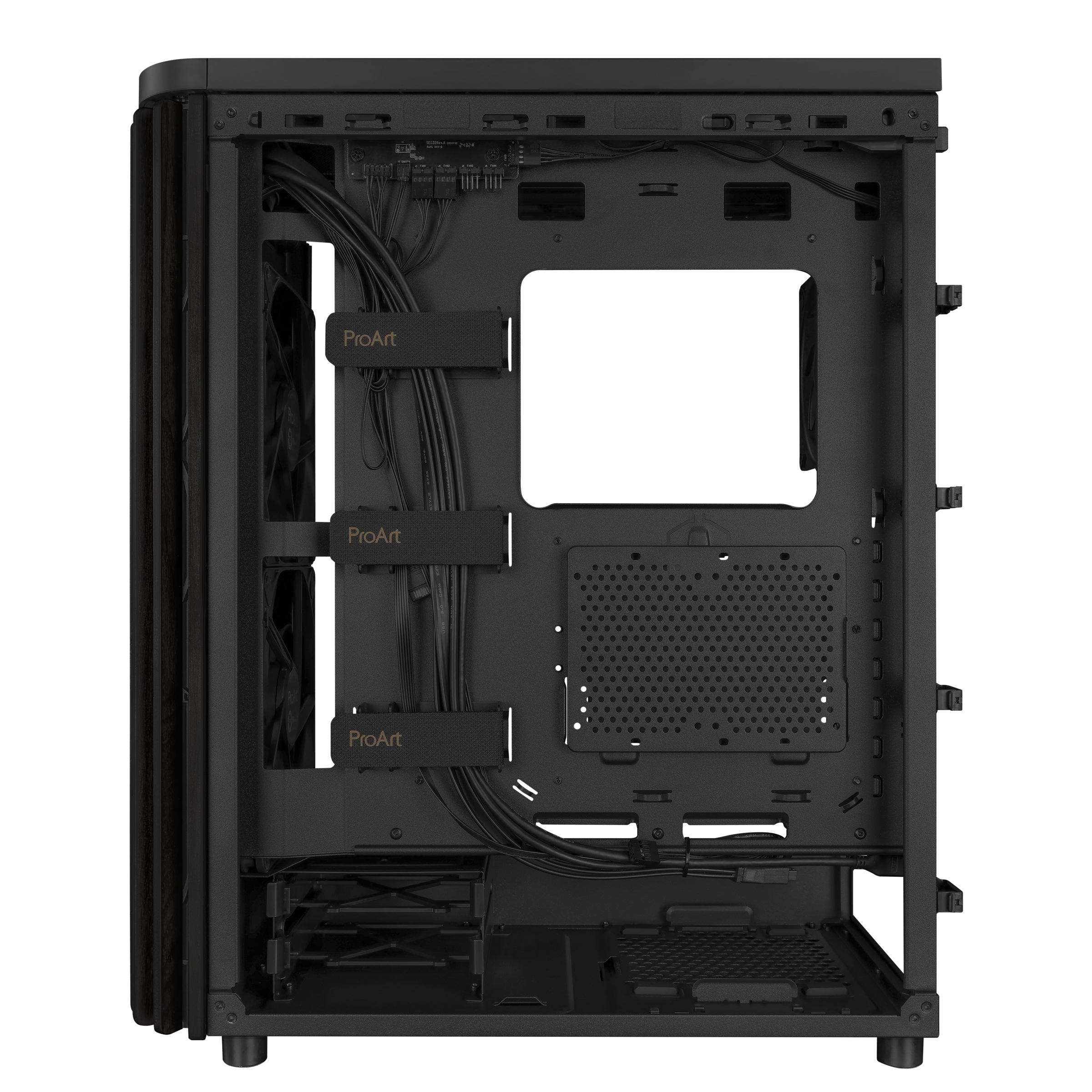 Кутия ASUS ProArt PA401 Wood Edition - Metal Panel