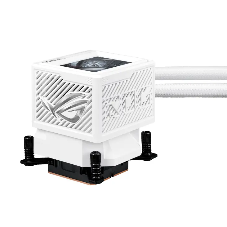 Охладител за процесор ASUS ROG RYUJIN III 360 ARGB EXTREME White Edition 3.5" LCD Display