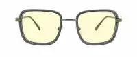 Геймърски очила GUNNAR Fallout Vault 33 Gunmetal/Olive - Amber