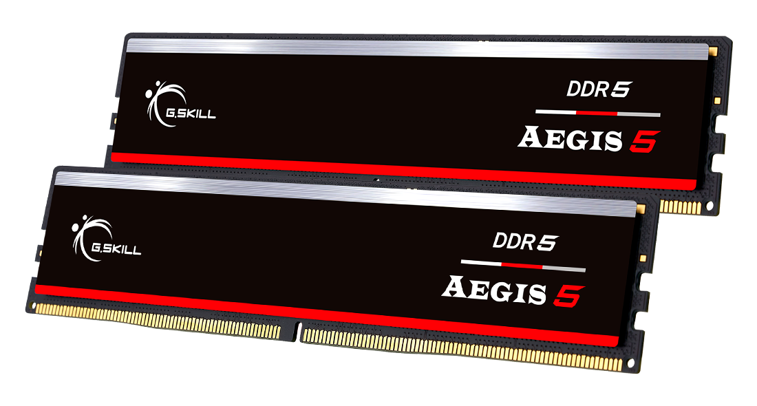Μνήμη G.SKILL Aegis 32GB (2x16GB) DDR5 5200MHz CL36 XMP/EXPO - F5-5200J3636C16GX2-IS