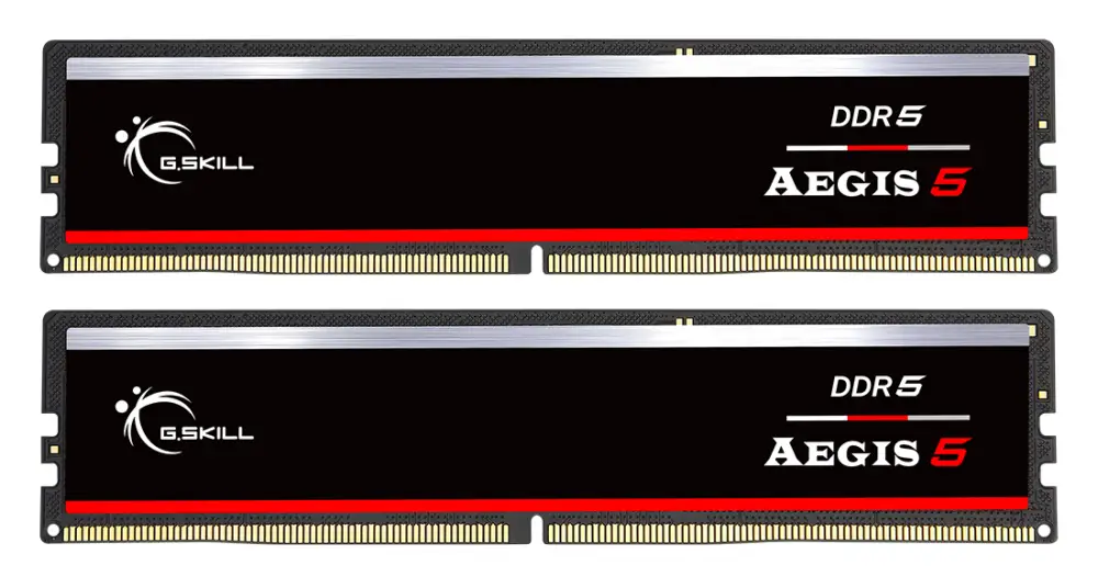 Памет G.SKILL Aegis 64GB (2x32GB) DDR5 6000MHz CL36 XMP/EXPO - F5-6000J3636F32GX2-IS