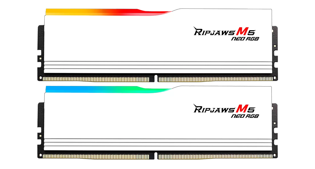 Памет G.SKILL Ripjaws M5 Neo RGB 96GB (2x48GB) DDR5 6000 CL30 EXPO - F5-6000J306-RM5NRW