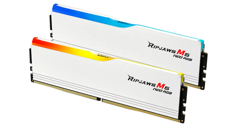 Памет G.SKILL Ripjaws M5 Neo RGB 96GB (2x48GB) DDR5 6000 CL30 EXPO - F5-6000J306-RM5NRW