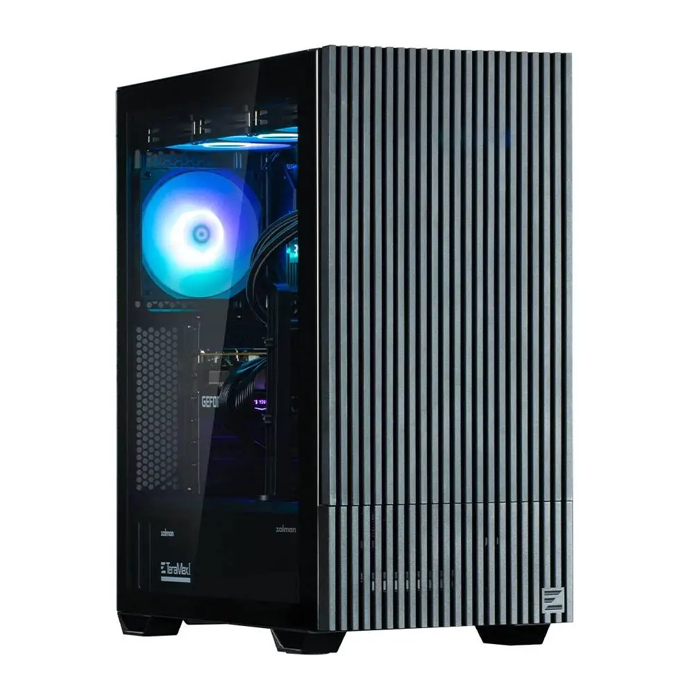Кутия Zalman Z10 DS - 15.6 inch Full HD Display Case ATX