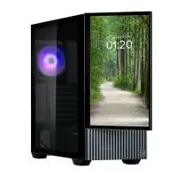 Кутия Zalman Z10 DS - 15.6 inch Full HD Display Case ATX