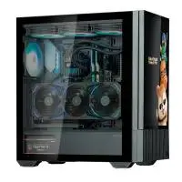 Кутия Zalman Z10 DS - 15.6 inch Full HD Display Case ATX