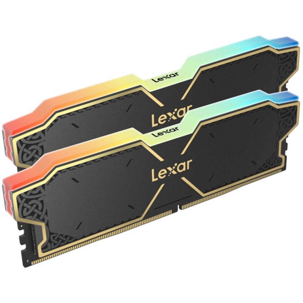 Памет Lexar THOR RGB 32GB (2x16GB) DDR5 6000MHz CL38 EXPO - LD5U16G60C38BG-RGD