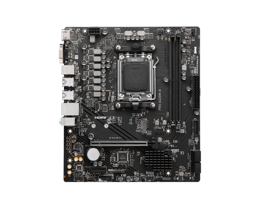 Дънна платка MSI PRO A620M-B AM5
