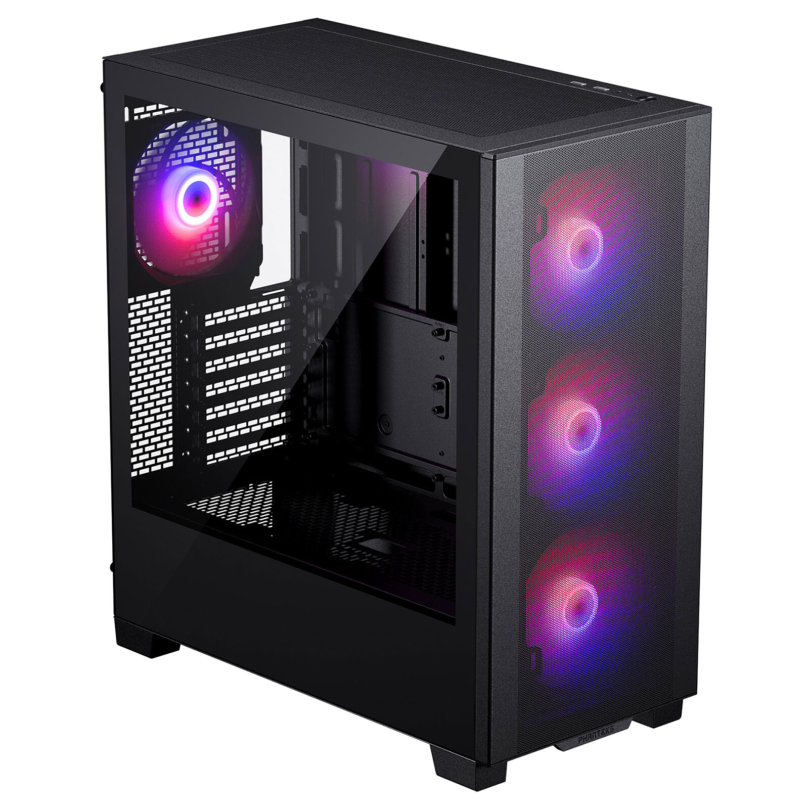 Кутия Phanteks XT Pro Ultra Black 4 x 140mm ARGB Fans - PH-XT523P1_DBK01