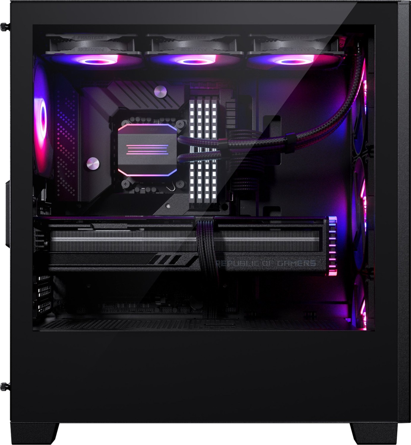 Кутия Phanteks XT Pro Ultra Black 4 x 140mm ARGB Fans - PH-XT523P1_DBK01
