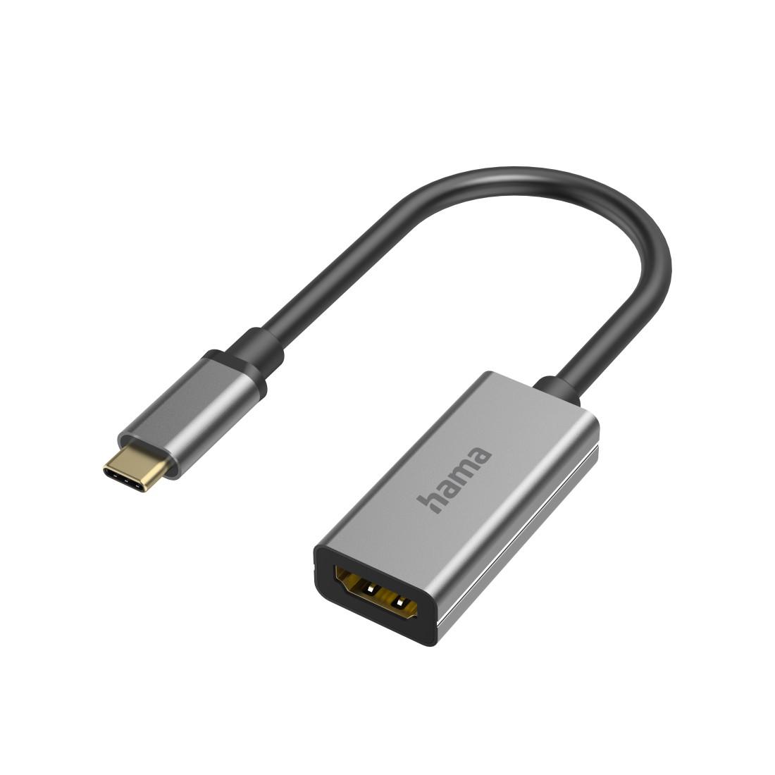 HAMA Adaptateur vidéo USB-C mâle vers HDMI femelle Ultra-HD 8K@60 Hz