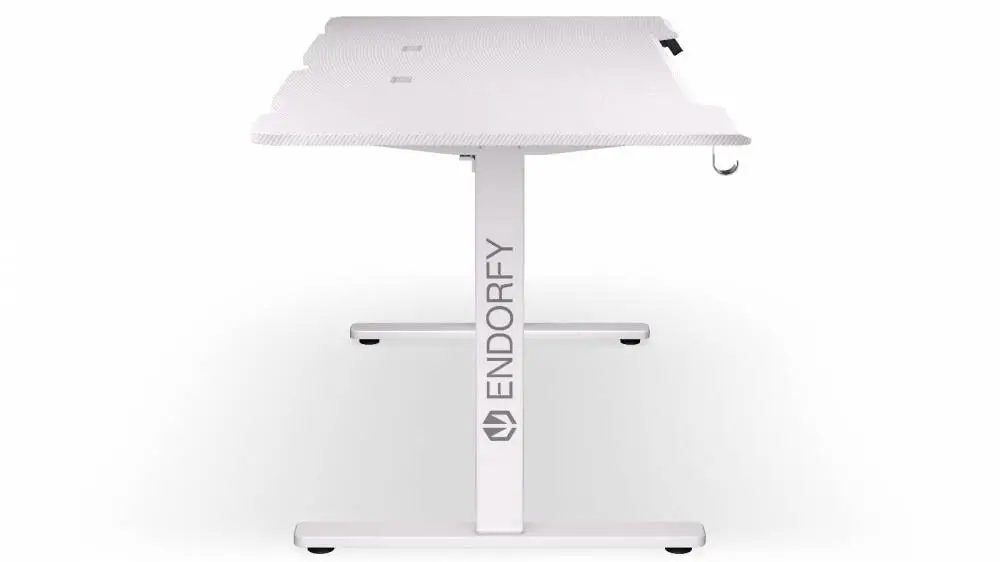 Геймърско бюро ENDORFY - Atlas L Electric - Onyx White