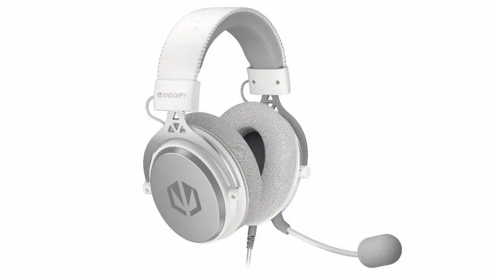 Геймърски слушалки ENDORFY Viro - Onyx White
