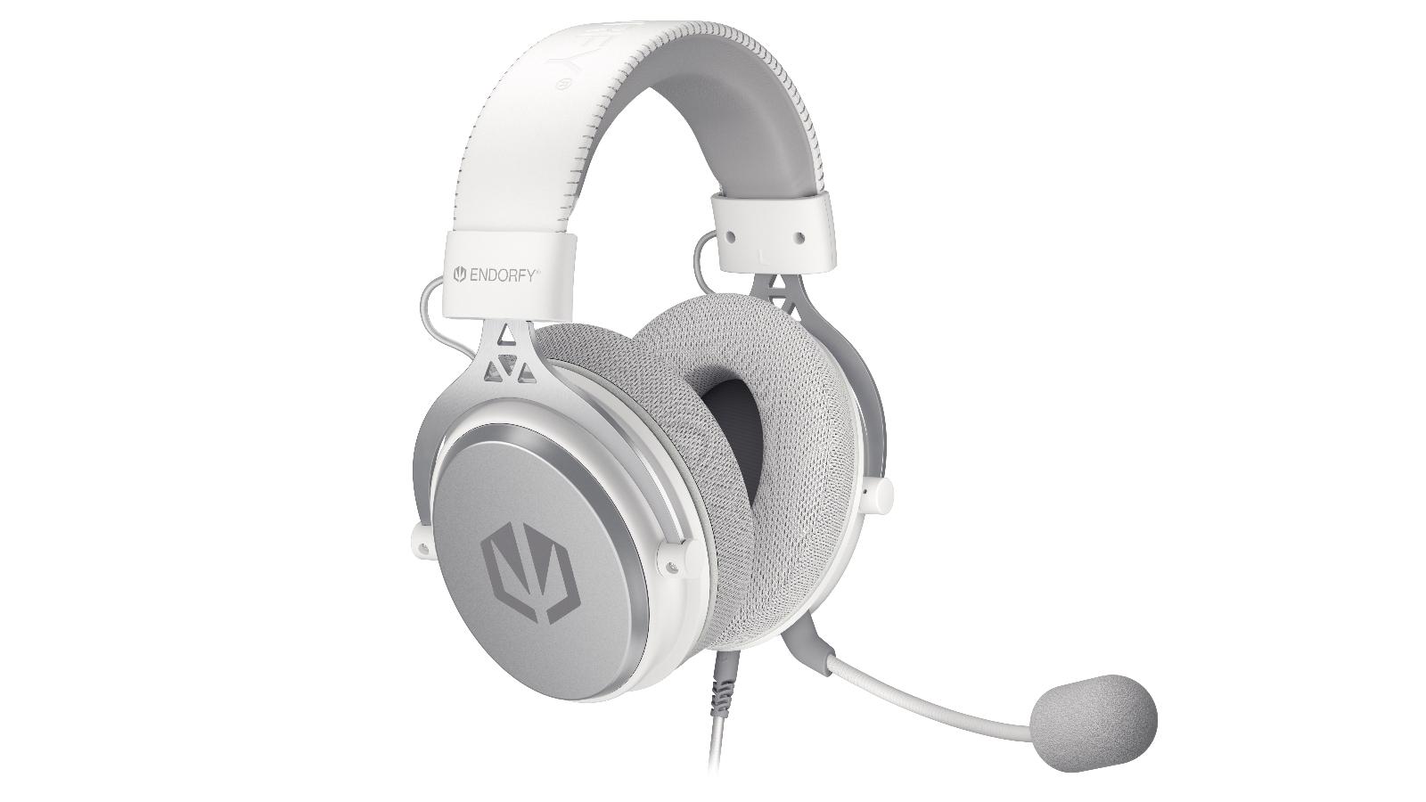 Геймърски слушалки ENDORFY Viro - Onyx White