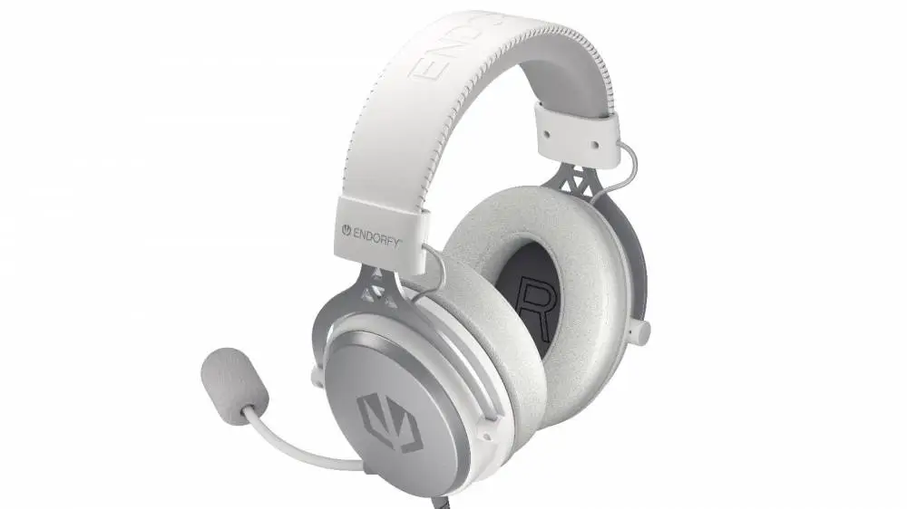 Геймърски слушалки ENDORFY Viro - Onyx White