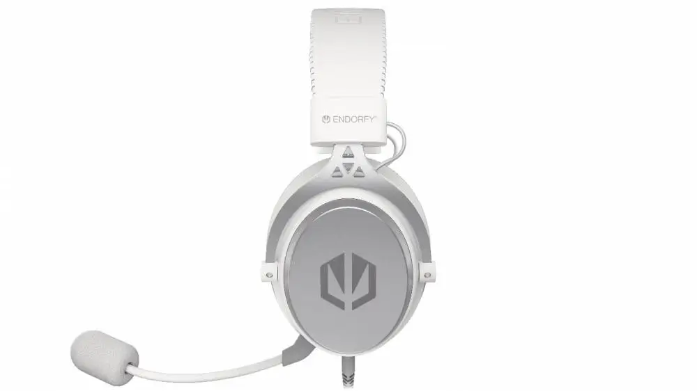 Геймърски слушалки ENDORFY Viro - Onyx White