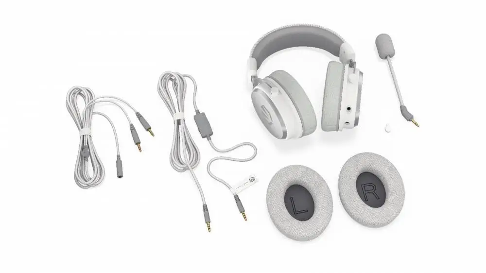 Геймърски слушалки ENDORFY Viro - Onyx White