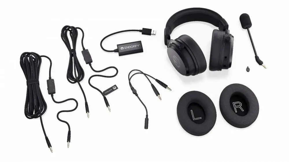Геймърски слушалки ENDORFY Viro Plus 7.1 USB - Black
