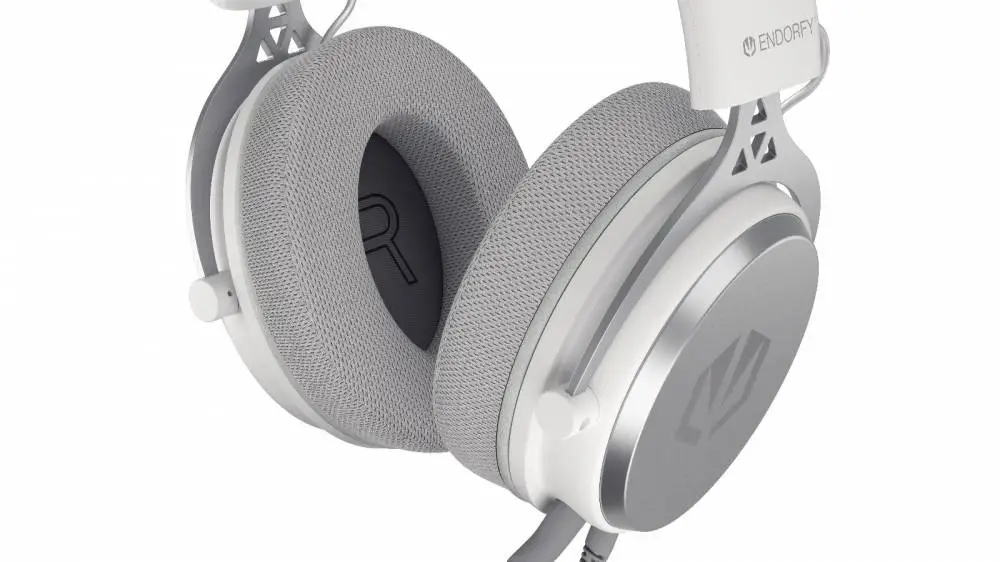 Геймърски слушалки ENDORFY Viro Plus 7.1 USB - Onyx White