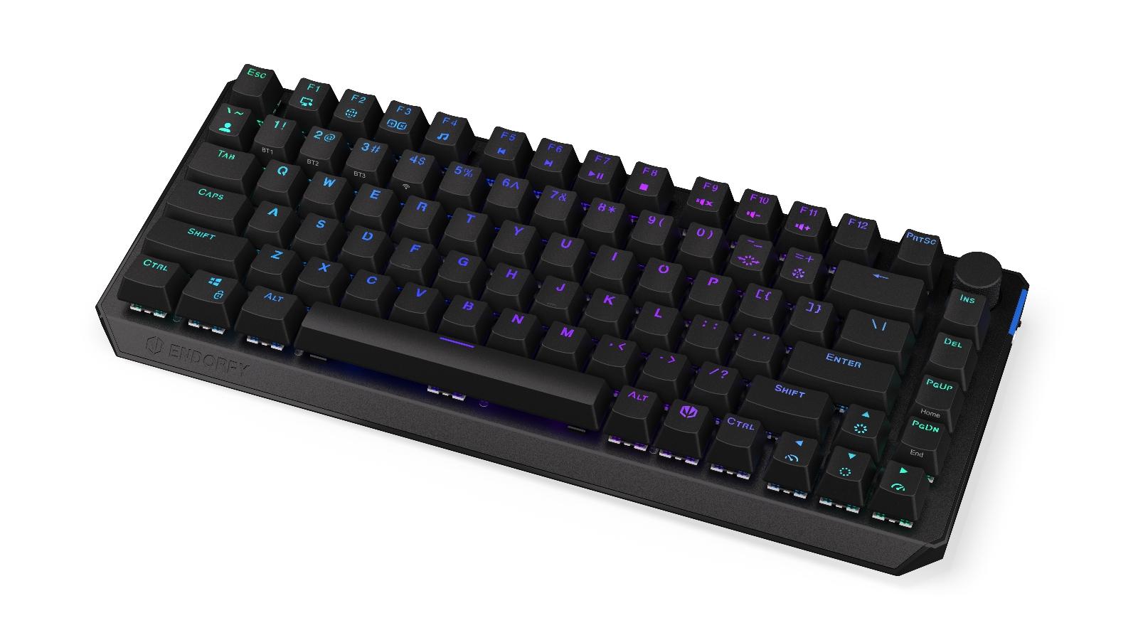 Геймърскa безжична механична клавиатура ENDORFY Thock 75% - Kailh Red Switch