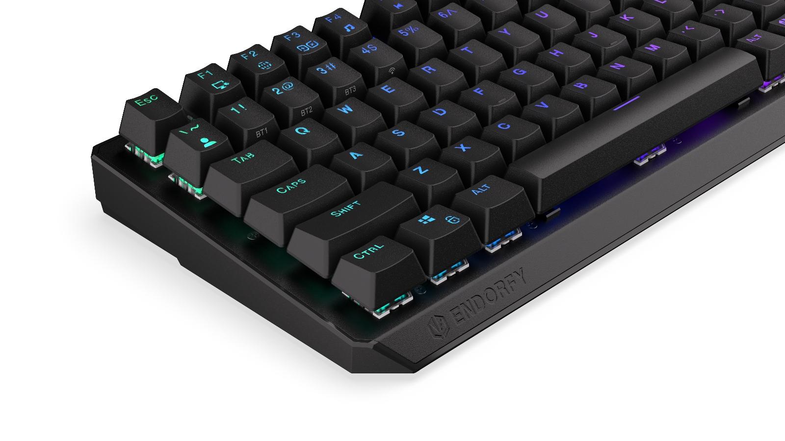 Геймърскa безжична механична клавиатура ENDORFY Thock 75% - Kailh Red Switch
