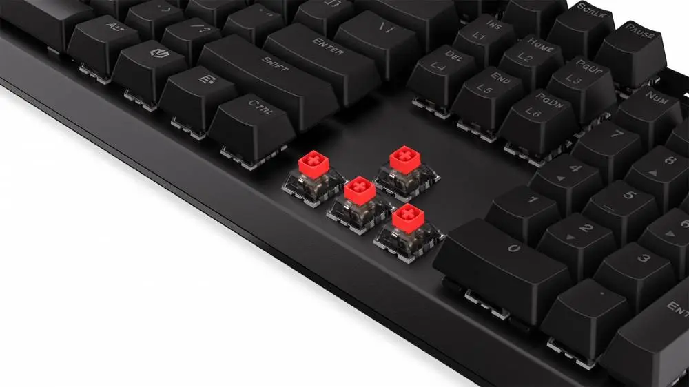 Геймърскa безжична механична клавиатура ENDORFY Thock - Kailh Red Switch - Full Size