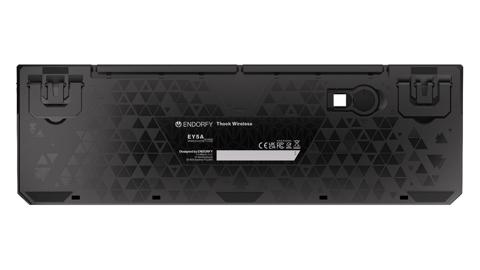 Геймърскa безжична механична клавиатура ENDORFY Thock - Kailh Red Switch - Full Size