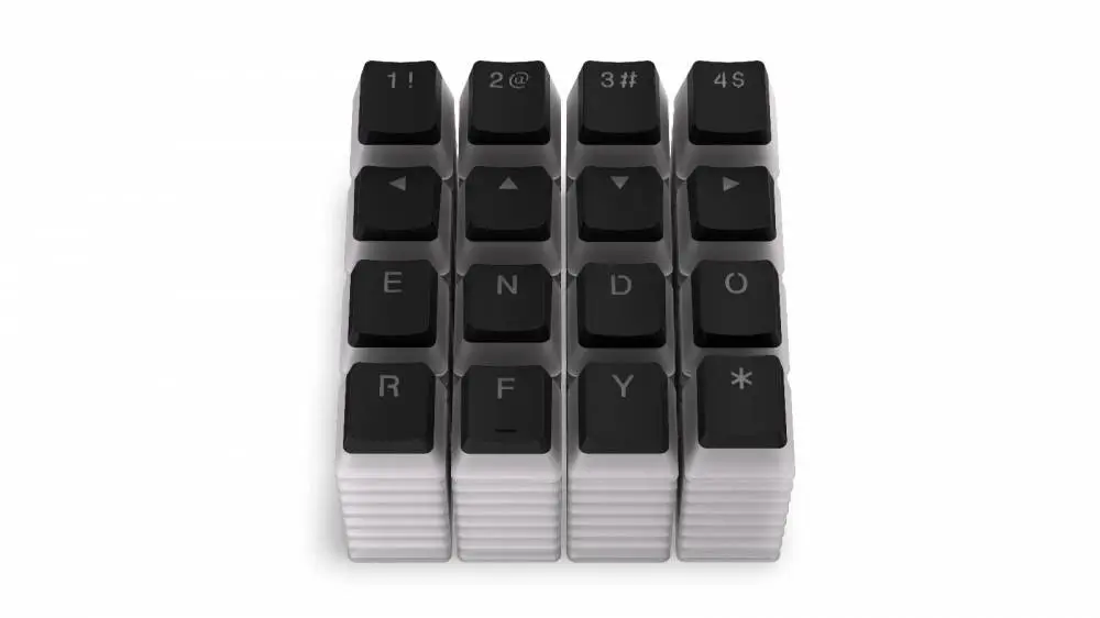 Капачки за механична клавиатура ENDORFY - 124 бр PBT - US Layout