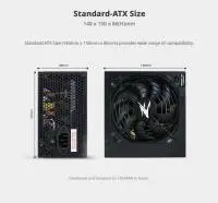 Захранване Zalman MegaMax ZM800-TXII 800W 80 Plus PSU 