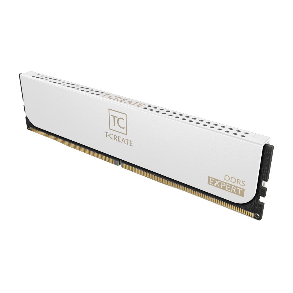 Памет Team Group T-CREATE EXPERT White DDR5 32GB (2x16GB) 6000MHz CL30 EXPO