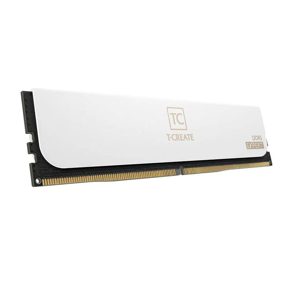 Памет Team Group T-CREATE EXPERT White DDR5 32GB (2x16GB) 6000MHz CL30 EXPO