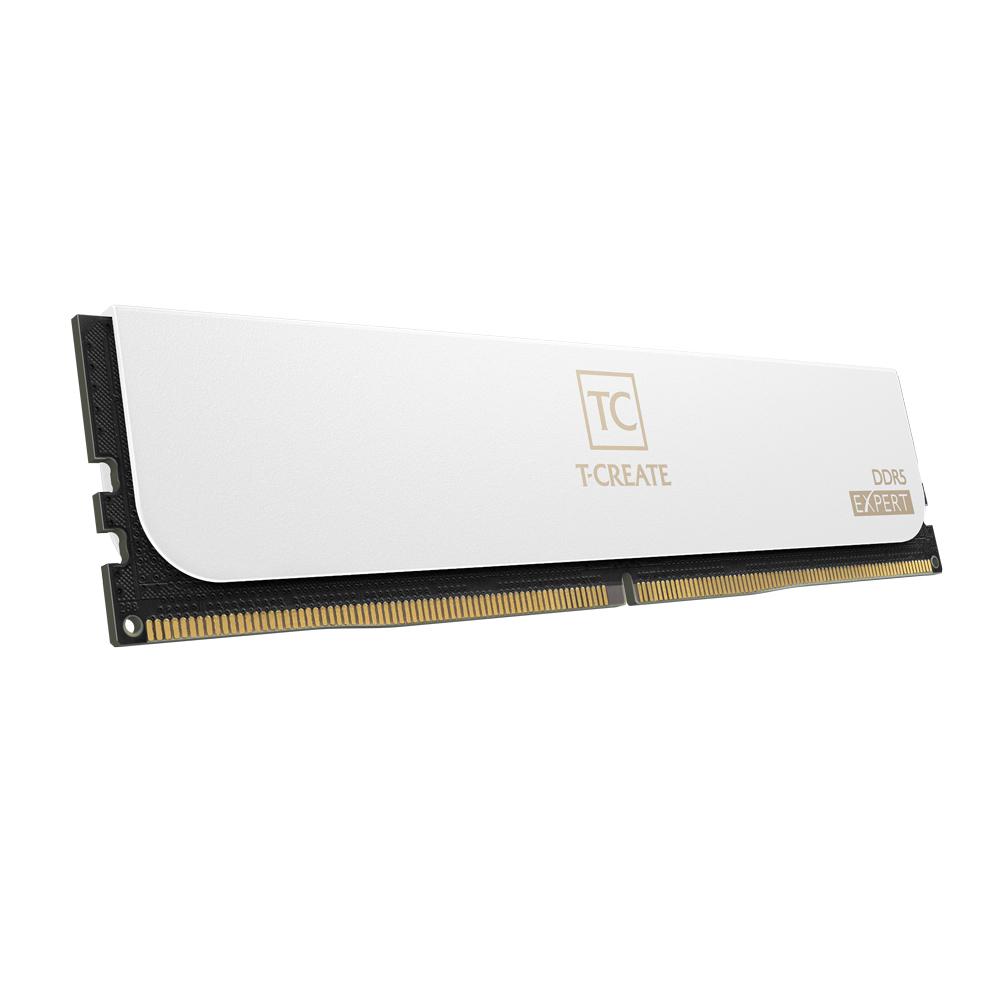 Памет Team Group T-CREATE EXPERT White DDR5 32GB (2x16GB) 6000MHz CL30 EXPO