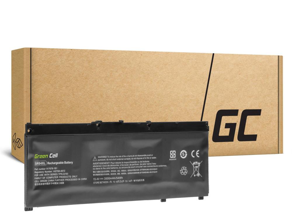 Batterie pour ordinateur portable HP Omen 15-ce000ng; Pavilion 15-CE015DX  SR04XL LiPo  15,4V 3500mAh GREEN CELL