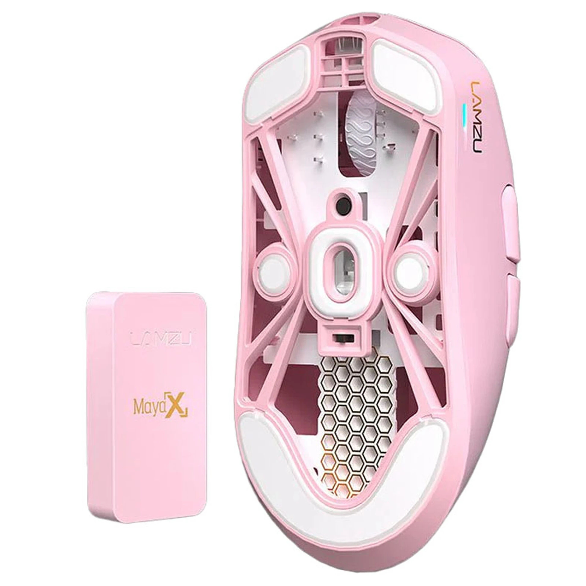 Геймъркска мишка LAMZU MAYA X 8K - Light Pink