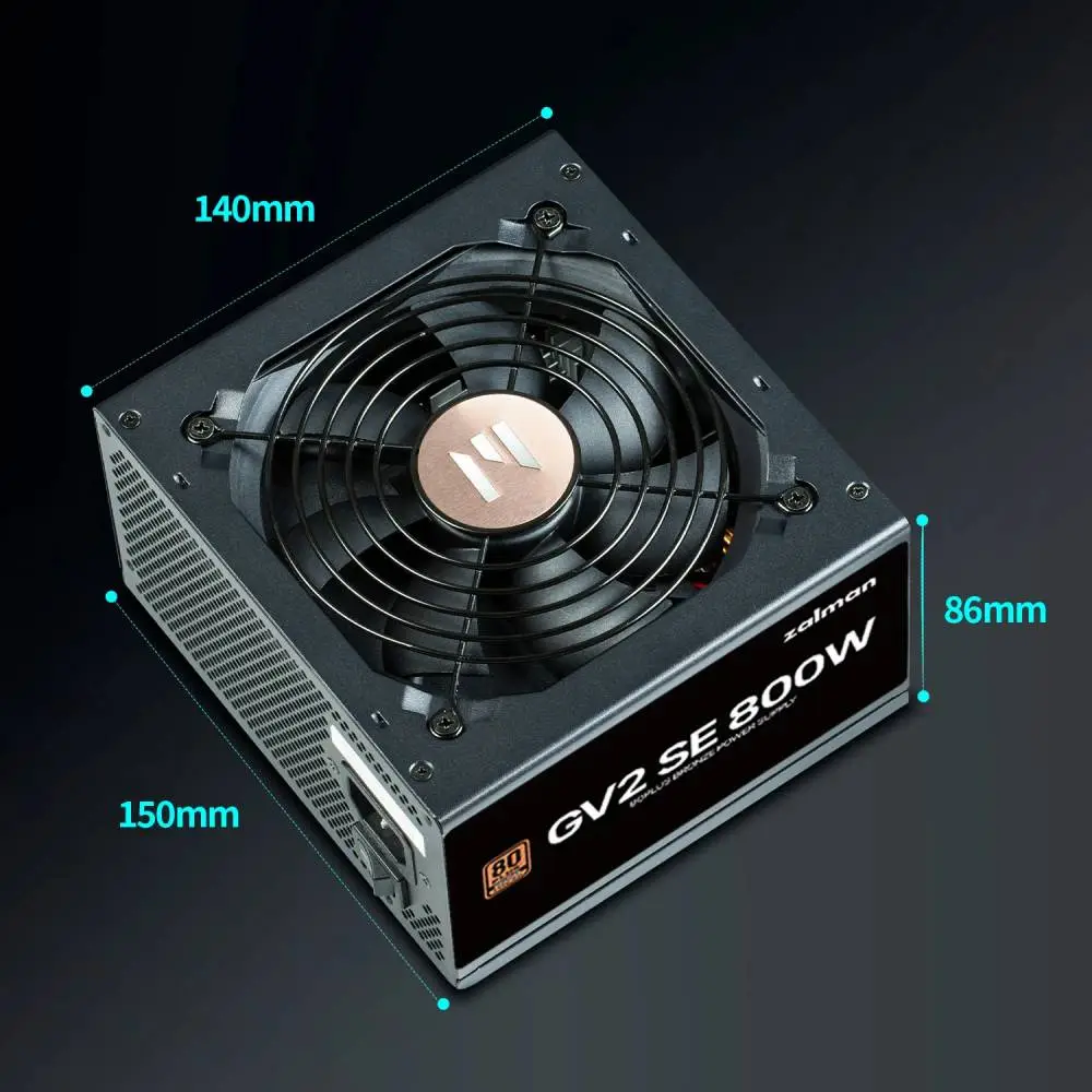Захранване Zalman ZM800-GV2 SE 800W 80 Plus Bronze PSU