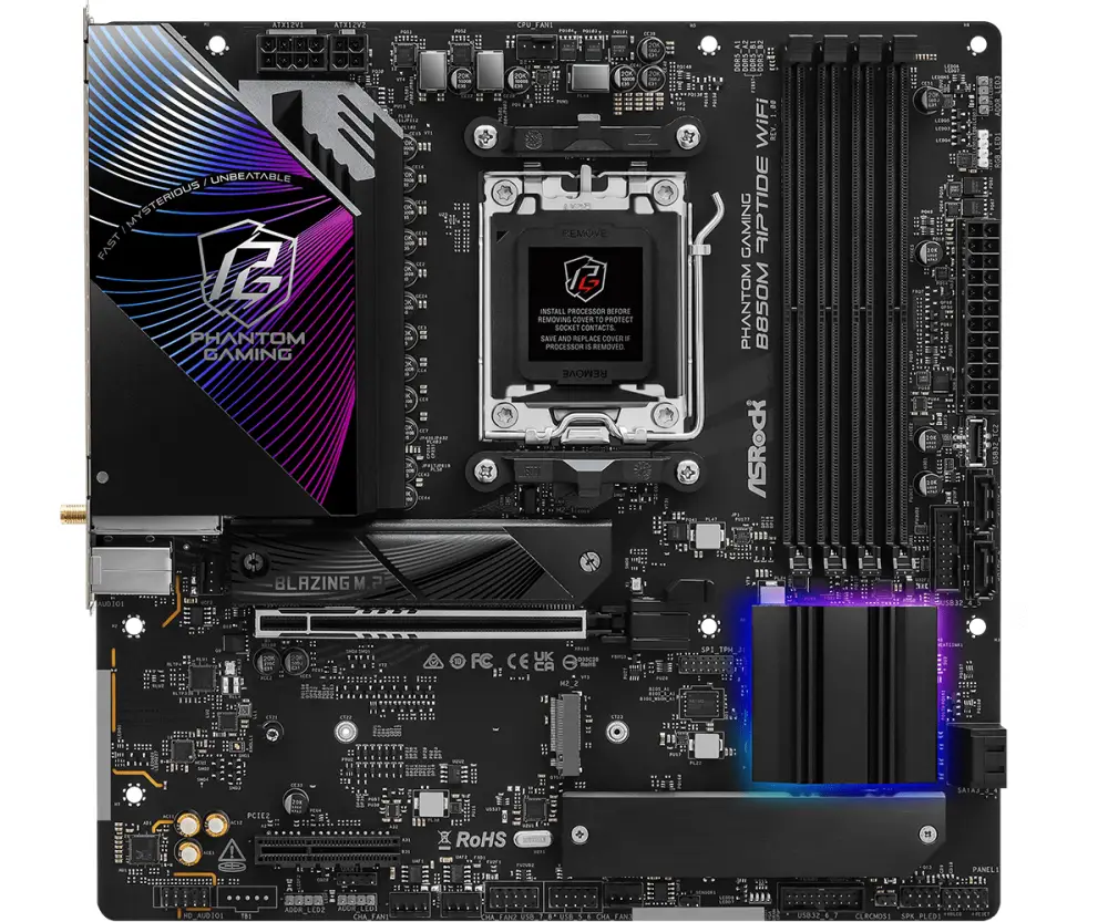 Дънна платка ASRock B850M RIPTIDE WIFI7 AM5