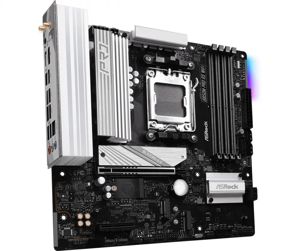 Дънна платка ASRock B850M Pro RS WIFI 6E AM5