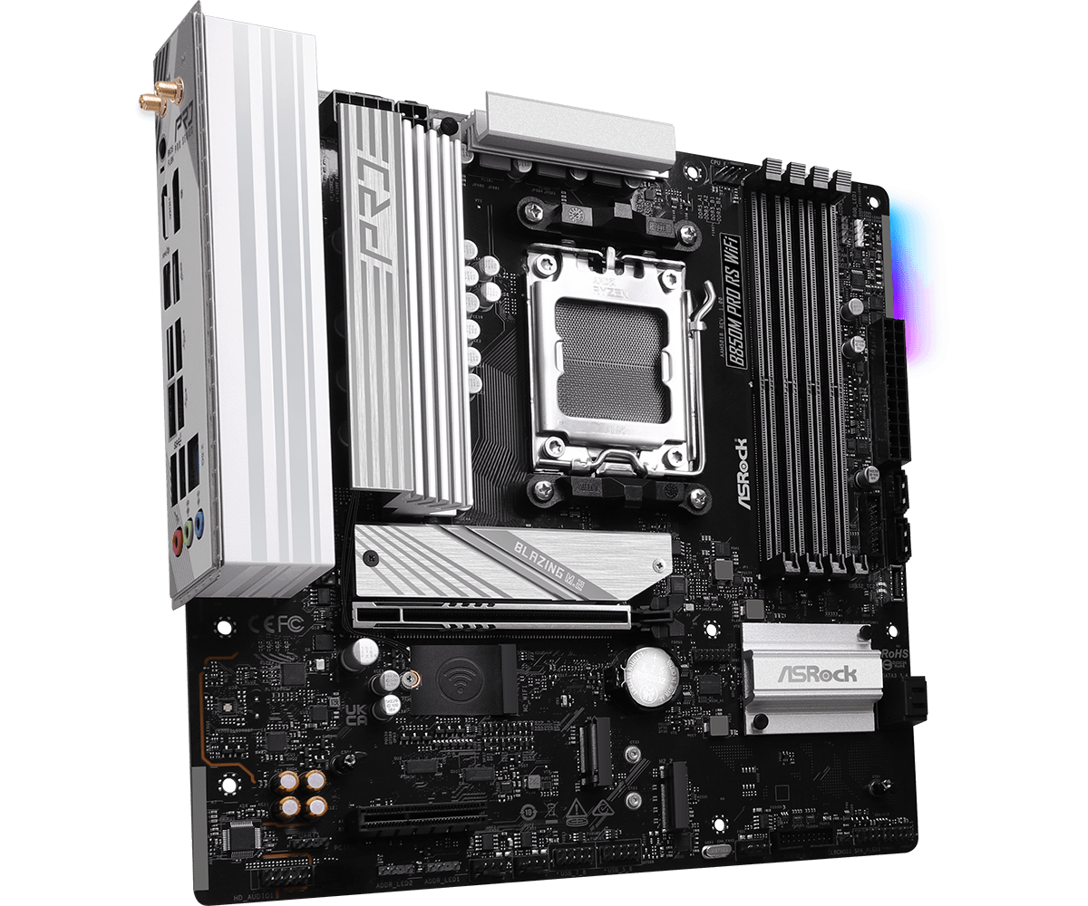 Дънна платка ASRock B850M Pro RS WIFI 6E AM5