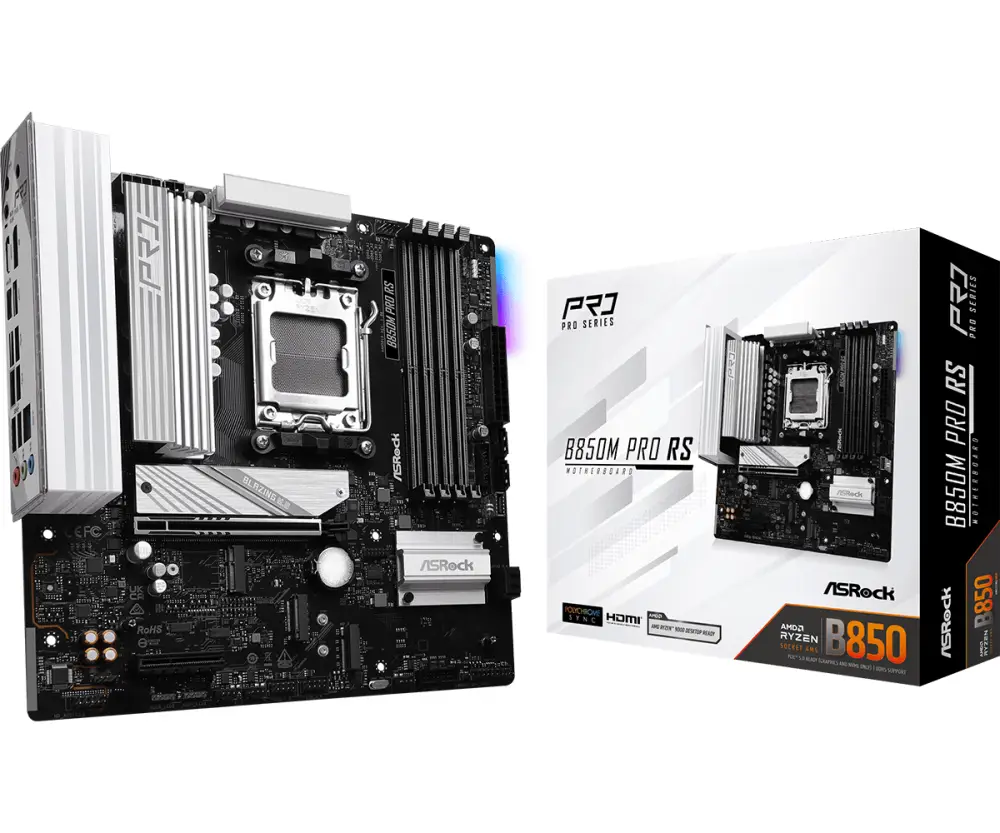 Дънна платка ASRock B850M Pro RS AM5