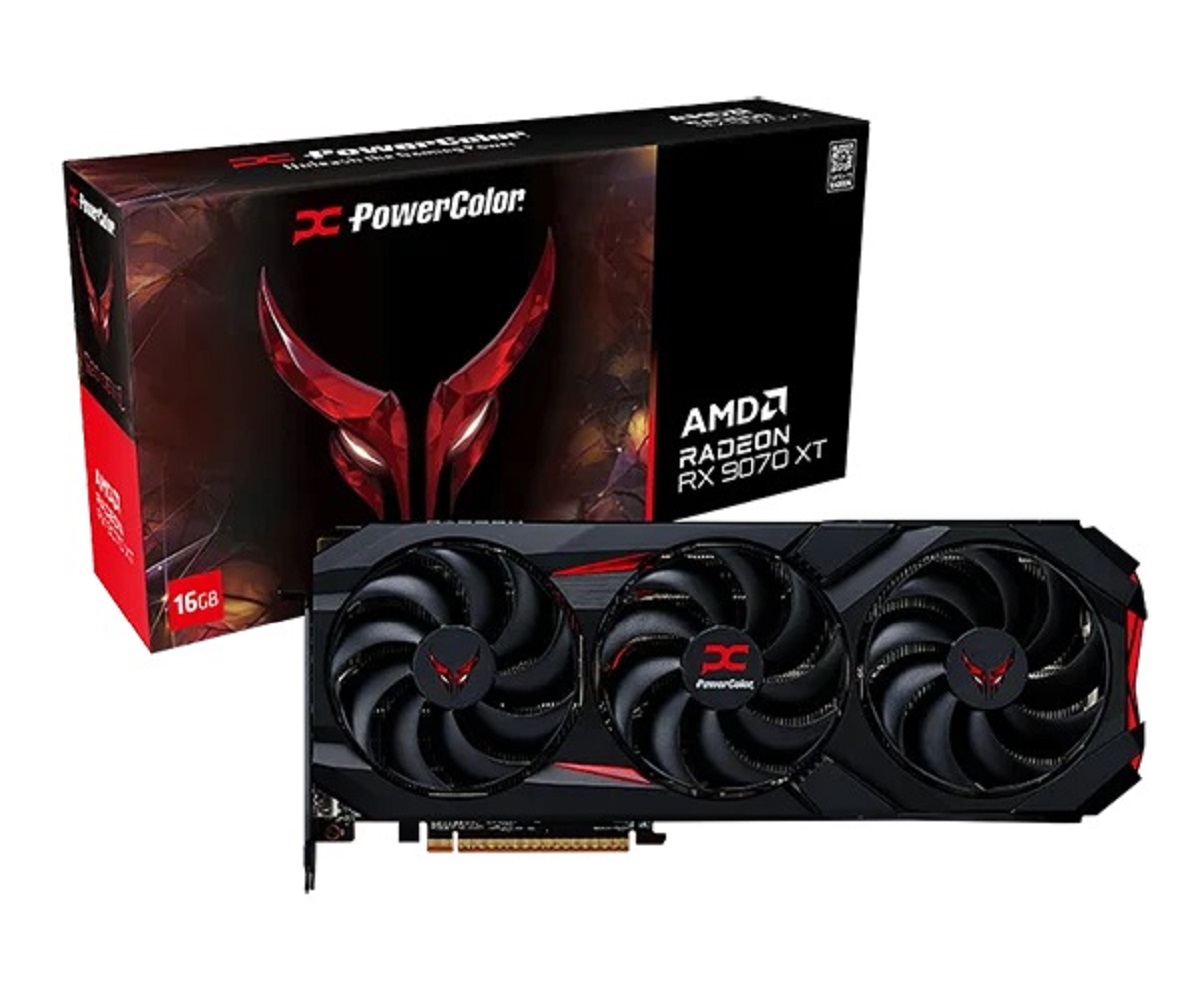 Видео карта PowerColor Radeon RX 9070 XT Red Devil 16GB