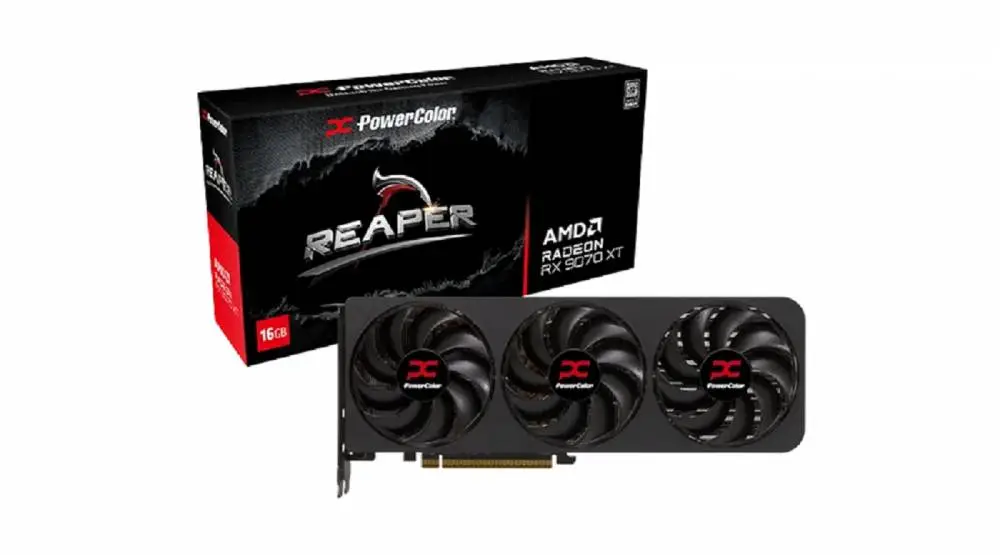 Grafikkarte PowerColor Radeon RX 9070 XT Reaper 16GB