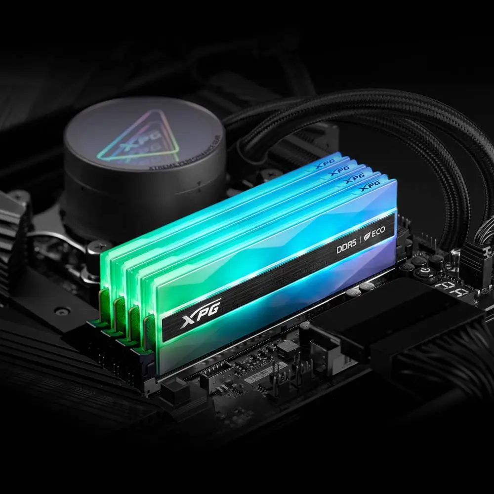 Μνήμη ADATA XPG Lancer Neon RGB 32GB (2x16GB) DDR5 6400MHz CL33 XMP - AX5U6400C3216G-DCLANRSG