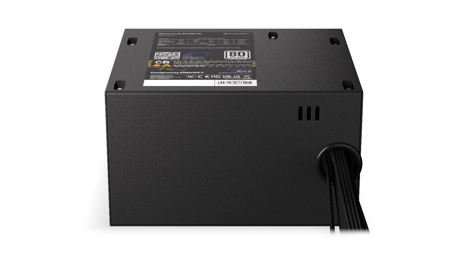 Захранване Endorfy Elementum E5 550W 80 PLUS - EY7A001