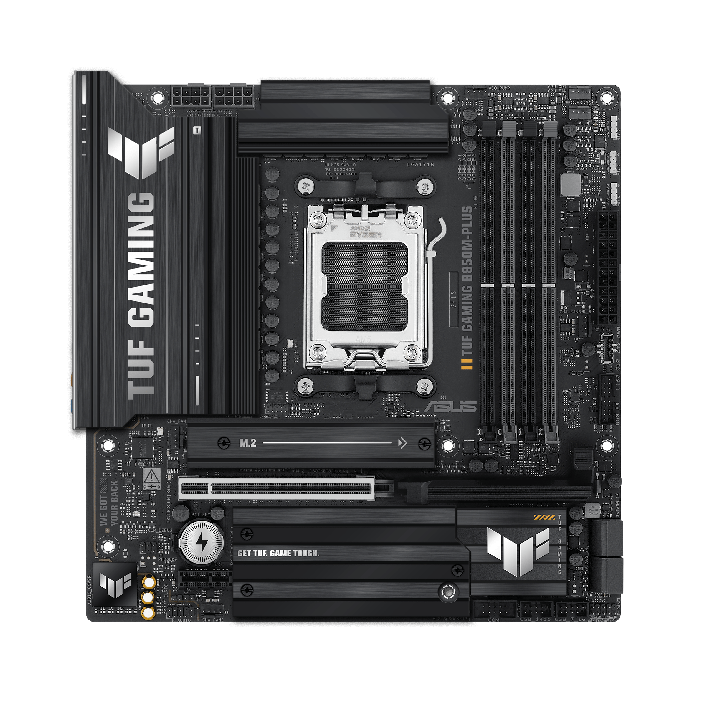 Дънна платка ASUS TUF GAMING B850M-PLUS AM5 - 90MB1IX0-M0EAY0