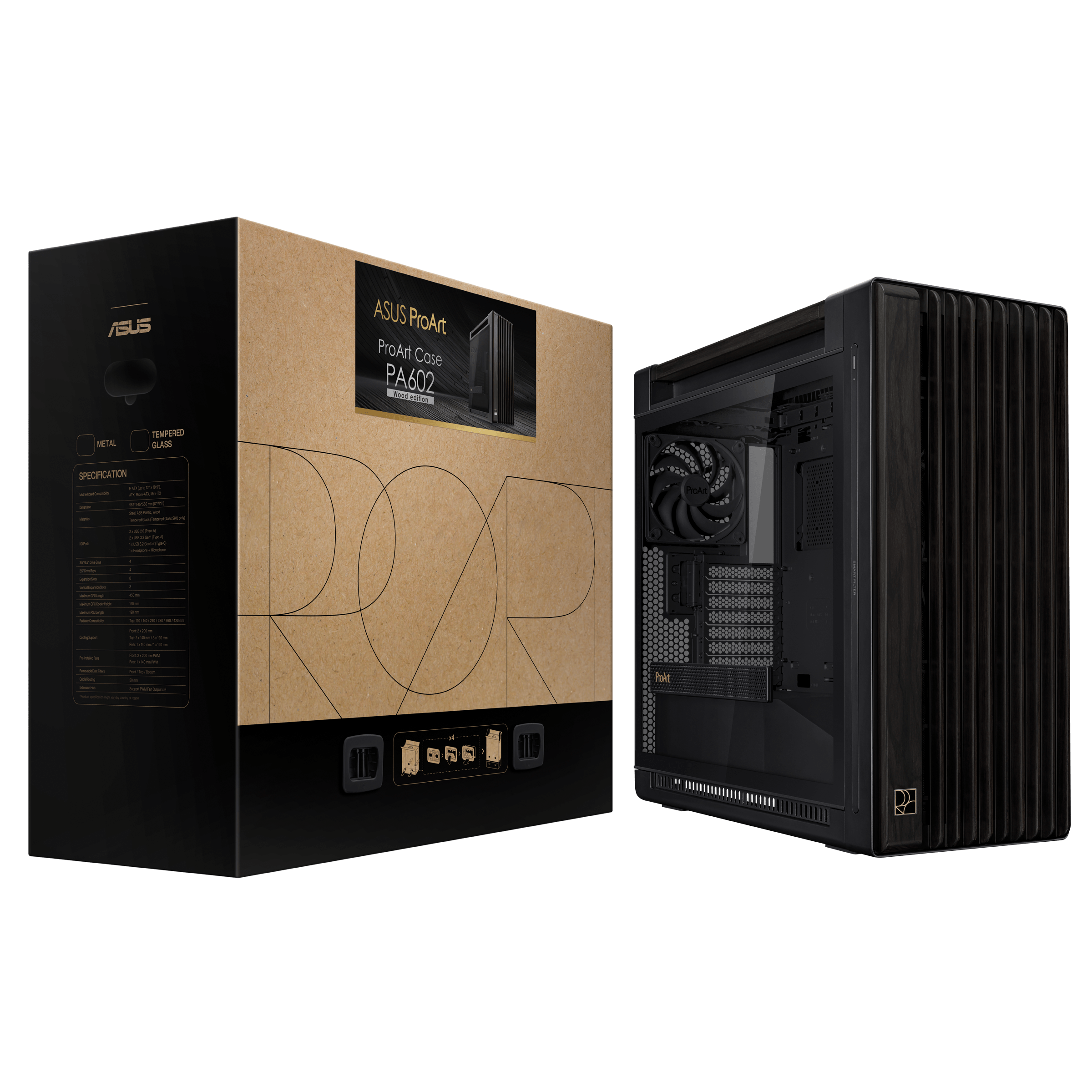 Корпус ASUS ProArt PA602 Wood Edition